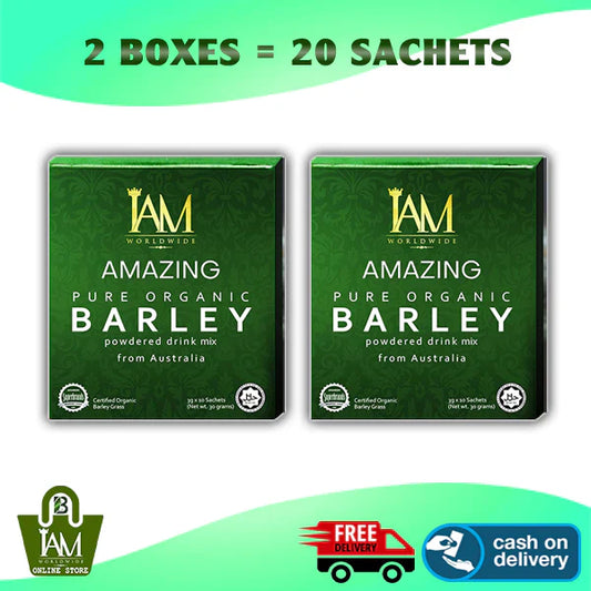 Amazing Pure Organic Barley | 2 Boxes | 20 Sachets | Cash on Delivery