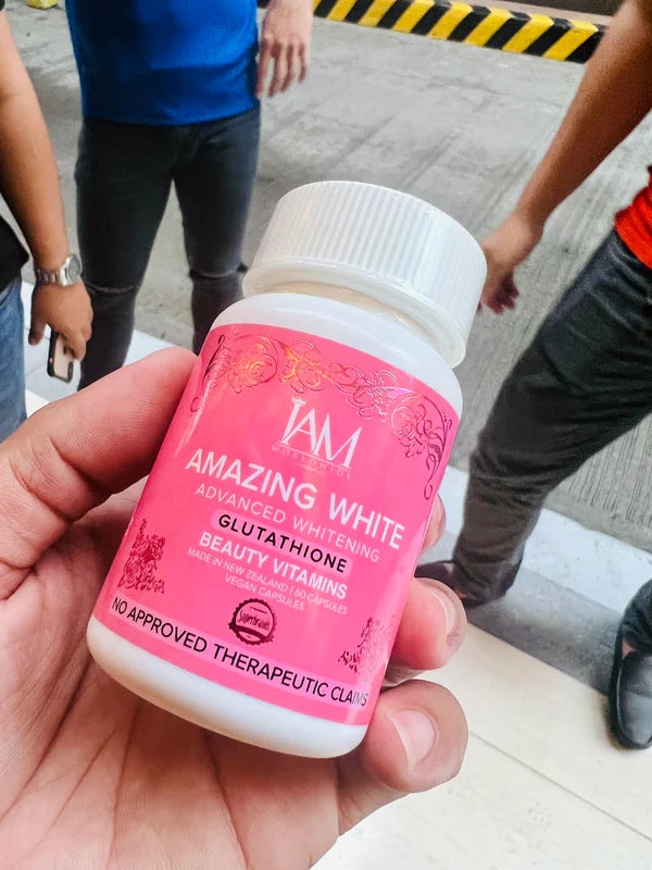 Amazing White | 1 bottle | 60 Capsules | Free Shipping | COD