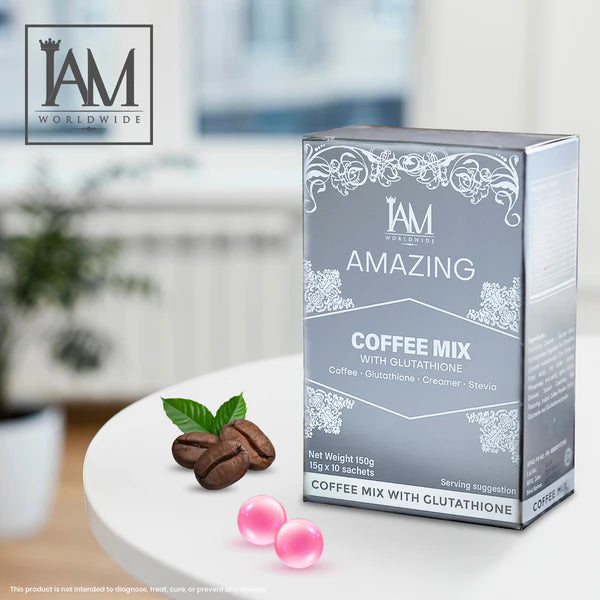 Amazing Coffee Mix with Glutathione | 1 Box | 10 Sachets | COD