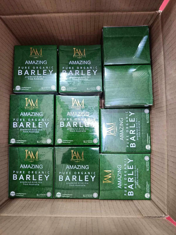 Amazing Pure Organic Barley | 6 Boxes | 60 sachets | Free Shipping | Cash On Delivery