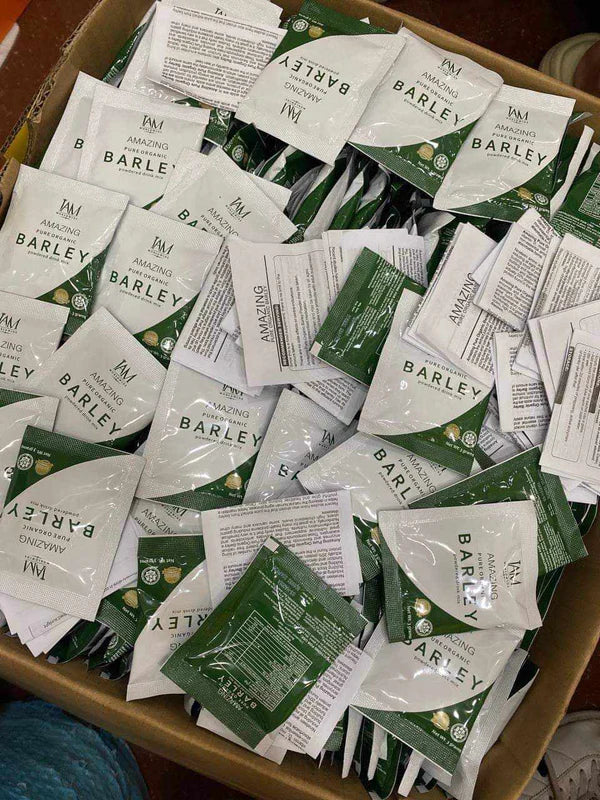 Amazing Pure Organic Barley | 6 Boxes | 60 sachets | Free Shipping | Cash On Delivery